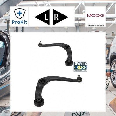 2x Moog Lenker, Radaufhängung Links, Rechts für Peugeot 206 Schrägheck 206+