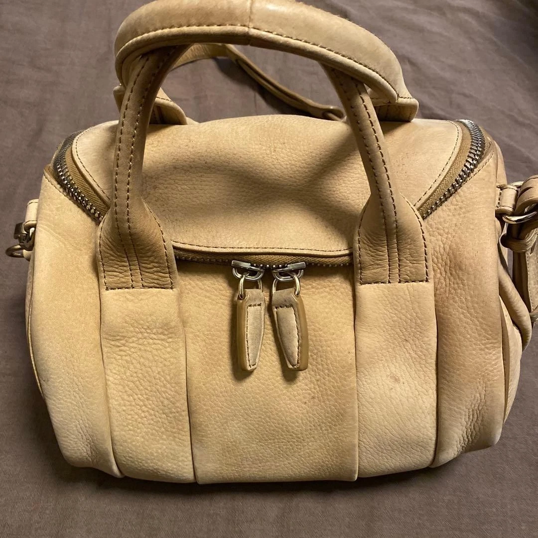 ALEXANDER WANG ボストン ショルダーバッグ ロッコ　シボ革y2k ALEXANDER WANG ボストン ショルダーバッグ ロッコ シボ革y2k 【公式通販】