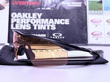 Oakley M Frame Matte Black w/ STRIKE Persimmon lens Pre-owned Excellent NR MINT