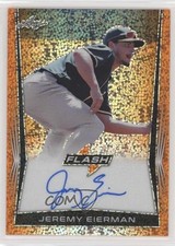 2018 Leaf Flash Orange 7/10 Jeremy Eierman #BA-JE1 Auto y8h