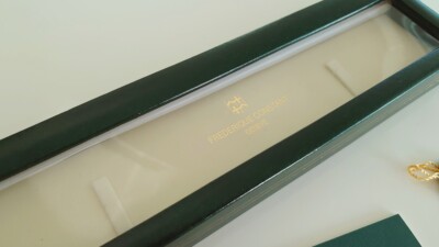 FREDERIQUE CONSTANT UHREN BOX UHRENSCHATULLE MIT HANDBUCH HANG TAG WATCH BOX