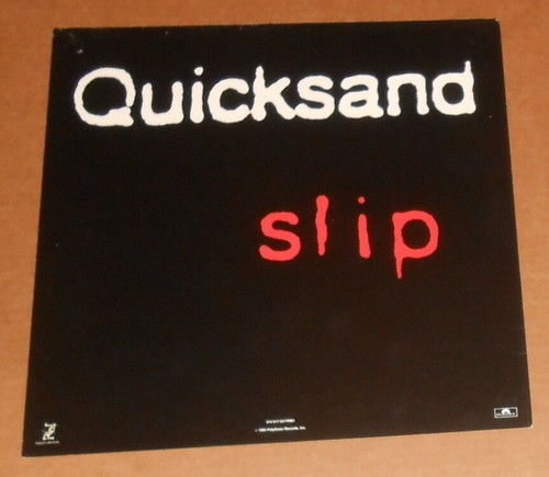 Quicksand Slip Poster 2-Sided Flat Square 1993 Promo 12x12 - Picture 2 of 4