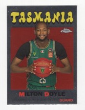 2023/24 TOPPS CHROME NBL BASKETBALL THROWBACK MILTON DOYLE TASMANIA JACKJUMPERS
