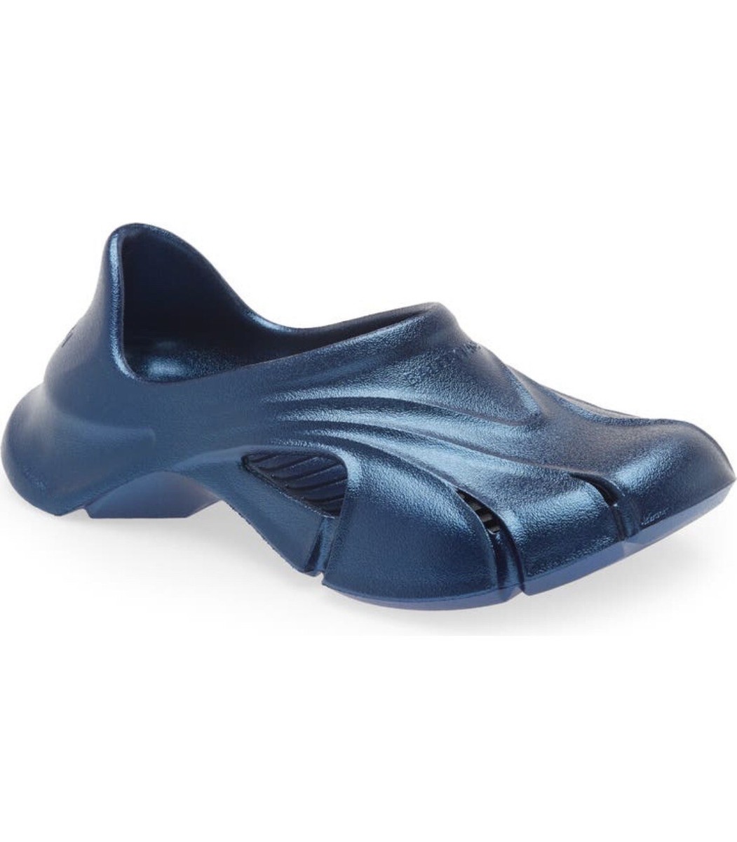 Balenciaga Men\'s Shiny Blue Sneakers Men main image 4