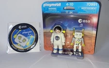 Playmobil 70991 Astronaut Robert ESA Exclusive Patch RARE NEW VGC