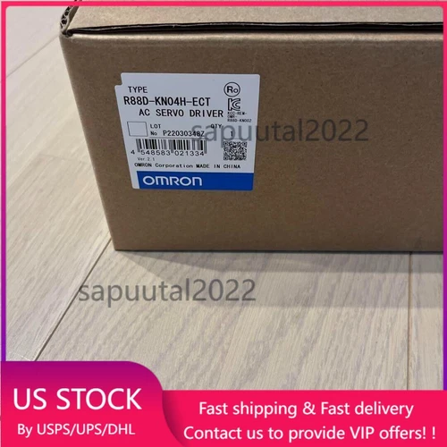 OMRON R88D-KN04H-ECT servo driver R88DKN04HECT in Box New