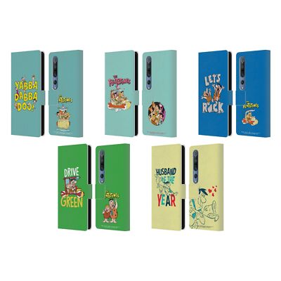 OFFICIAL THE FLINTSTONES GRAPHICS LEATHER BOOK WALLET CASE FOR XIAOMI PHONES