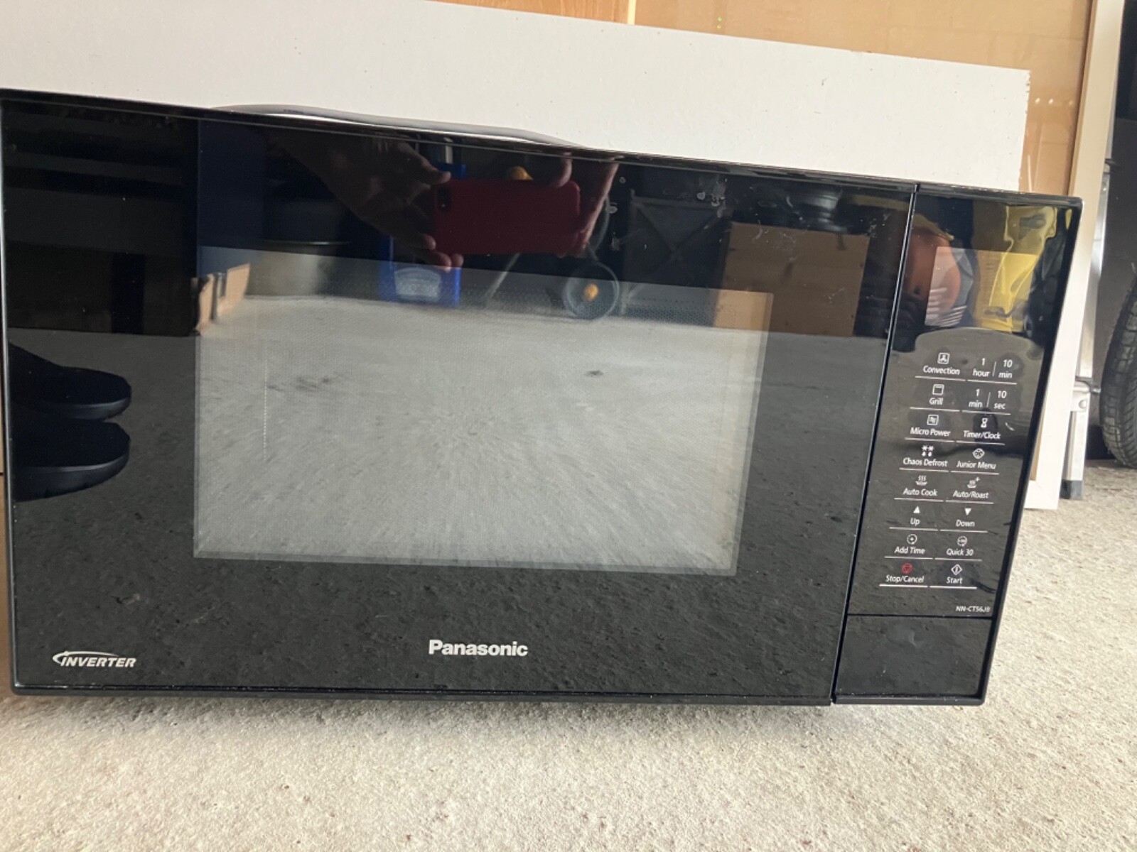 Panasonic Combination Microwave 1000W NNCT56 Black excellent