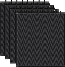 4 Pcs Soundproof Blanket Sound Dampening Blanket with Grommet Outdoor Noise Barr