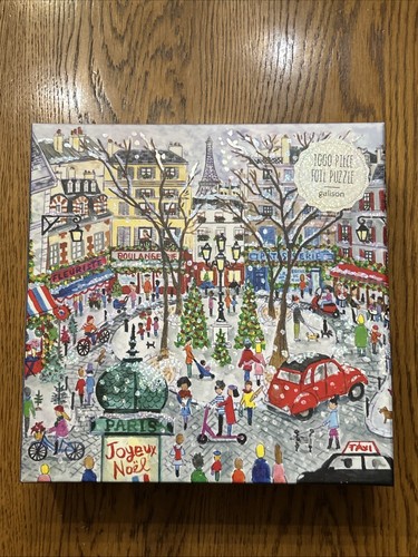 Michael Storrings Weihnachten in Paris 1000 Teile Folienpuzzle von Galison (2024,...