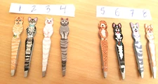 New TWEEZERS with Animal/Pet/Dog/Cat design.  You Choose.  Slant Tip  GREAT GIFT