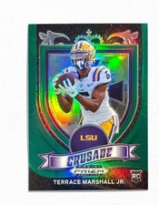 Terrace Marshall Jr ~ 2021 Panini Prizm Draft ~ Crusade Rookie Green Prizm