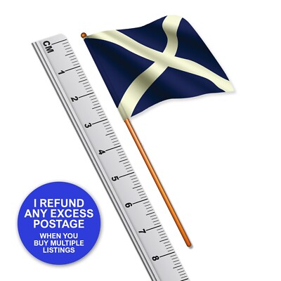 Schottland/Schottische Flagge (Qualitätsvinyl) Maßstab 1:32 Britains Deetail Style
