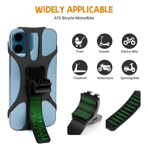 Support téléphone vélo Universel 360° Rotation Réglable Porte pour Guidons de... - Photo 8 sur 8