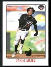 Daniel Mateo 2023 Hickory Crawdads 2nd Second Half Team Set