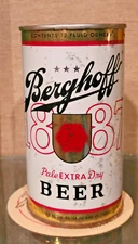 1960  BERGHOFF 1887 FLAT TOP BEER CAN WALTER PUEBLO COLORADO WALTER'S