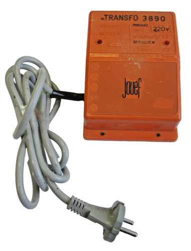 TRANSFORMATEUR JOUEF CIRCUIT ROUTIER 3890 T40/E - Sortie 12 volts CONTINU 1.1 A | Zustand: Occasion