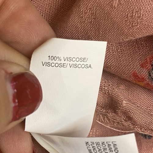 NWT Lucky Brand Dusty Pink Floral top medium. Retails $60 - Picture 13 of 14