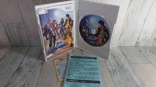 Wii SENGOKU BASARA 3 & Monster Hunter 3 Set of 2 - Japanese Version Capcom USED - Picture 3 of 12