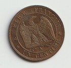 France - Napoleon III - Centime 1862A Ch. UNC * Cert: 3688 — photo 2
