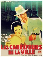 5917 Les Carrefours de la ville Poster.Interior design.Decoration Art.Wall Decor