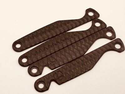 Genuine Leatherman Charge Plus G10 EARTH black  Scales replacement part ORIGINAL