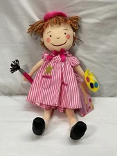 Pinkalicious Purplicious Extremely Rare Madame Alexander Cloth Doll 18” ~ New