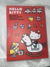 Unique Vintage Sanrio 2010 9 X 7 Hello Kitty Set Of 3 Photo Albums With Box.