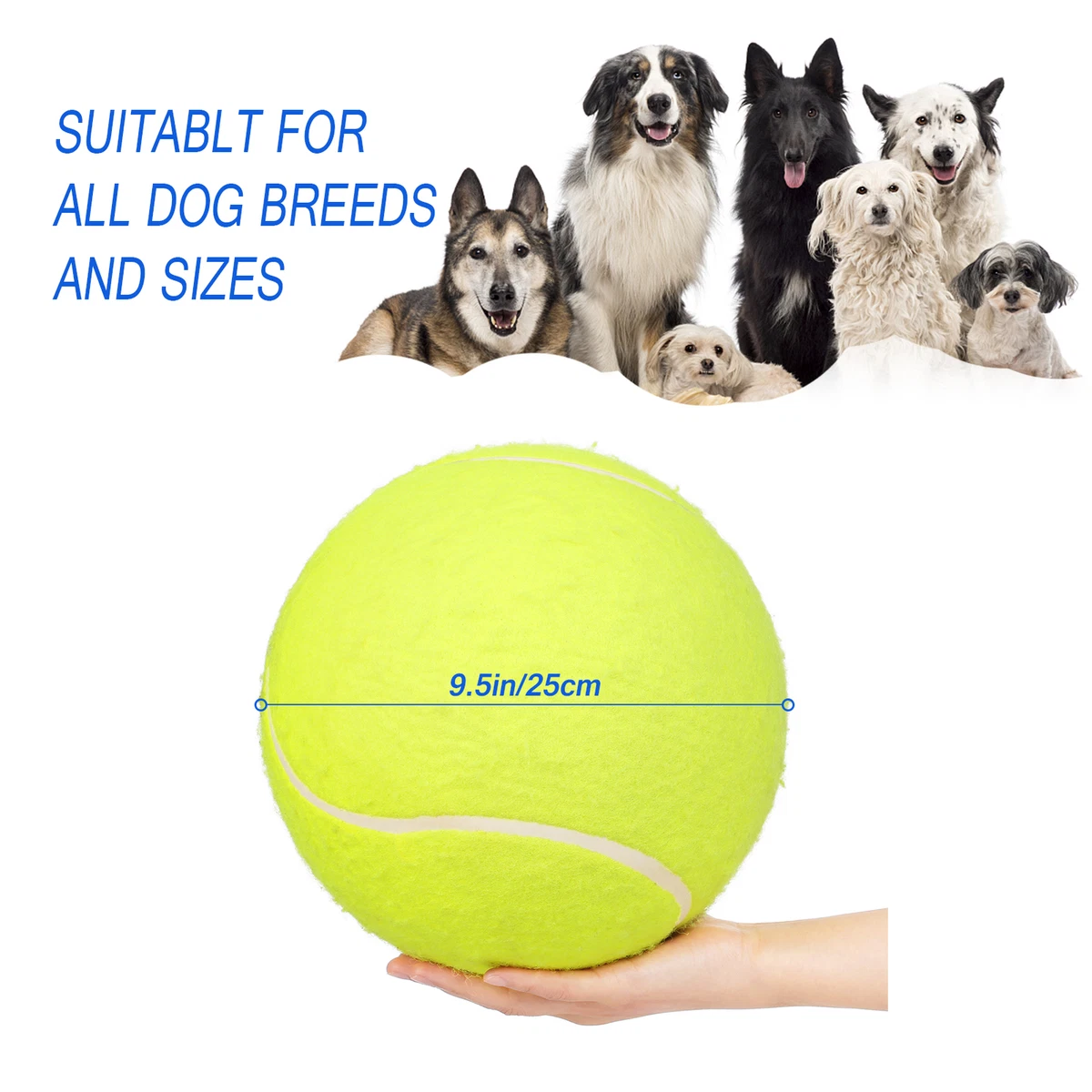 Giant tennis best sale ball for dogs