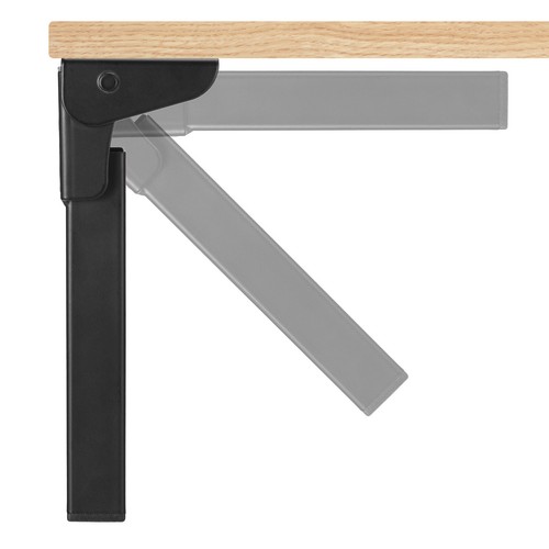 Klappbare Tischbeine,4 Stück 40cm (15,7") Laptop Schreibtischbeine Ersatzbeine - Bild 5 von 5