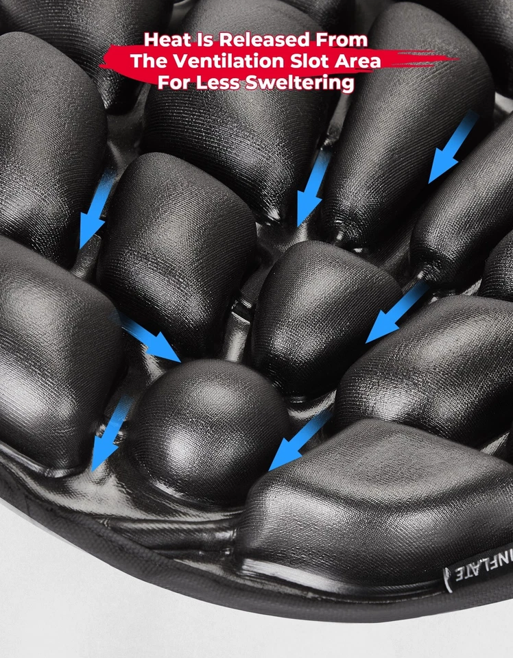 Cojín de asiento de motocicleta para Touring CVO Road Glide Ultra Limited Tri Glide Foto 3 de 4