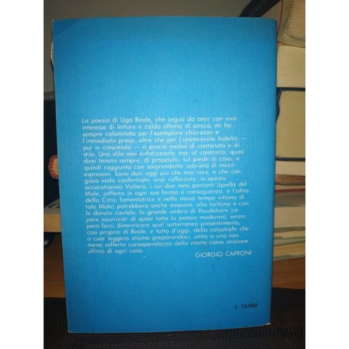 UGO REALE, I GIORNI DELLA VOLIERA. Dedica autore a Mario Socrate. POETI FRASCATI - Picture 3 of 4