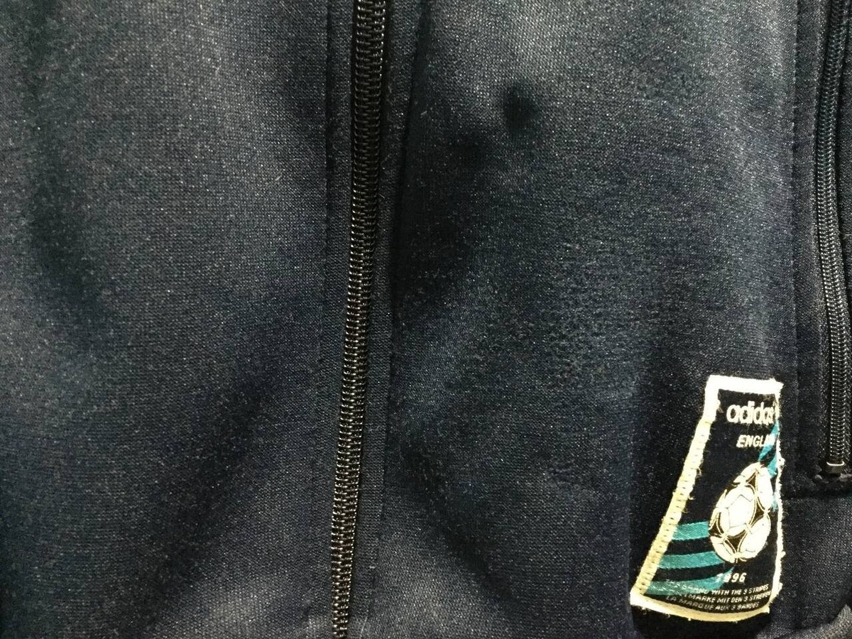 ENGLAND (1996) 2008 FOOTBALL SOCCER TRACK JACKET ADIDAS ENGLAND (1996) 2008 FOOTBALL SOCCER TRACK JACKET ADIDAS