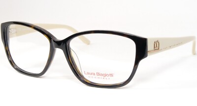 LAURA BIAGIOTTI LBM041 Txls Dark Schildplatt/Beige Unique Brille 54-15-135mm