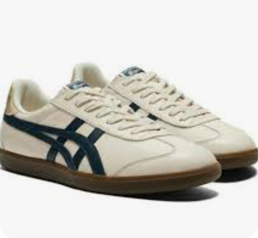 Onitsuka Tiger スニーカー　23センチ New Onitsuka Tiger Tokuten Low Cut Casual Sneakers Beige Dark Blue