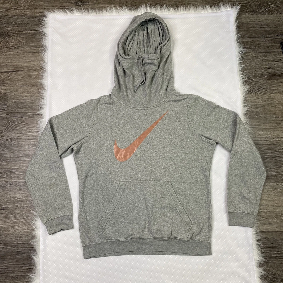nike women's turtleneck hoodie