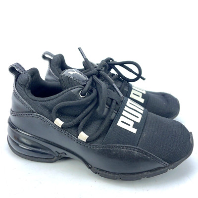 Puma Cell Regulate Black Running Sneakers Kids Size 12 C EU 29 | 194284-01 Shoes