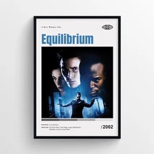 Equilibrium Movie Poster Print, Wall Art - Unframed