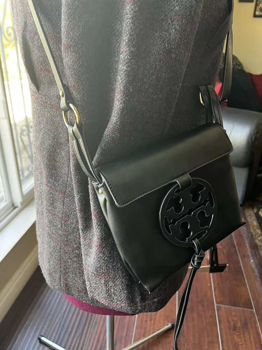 Tory Burch Small Black Crossbody Miller Bag Excellent Condition