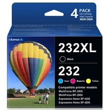 232XL Black Color Ink Cartridge for Epson 232 XP-4205 XP-4200 WF-2930 WF-2950