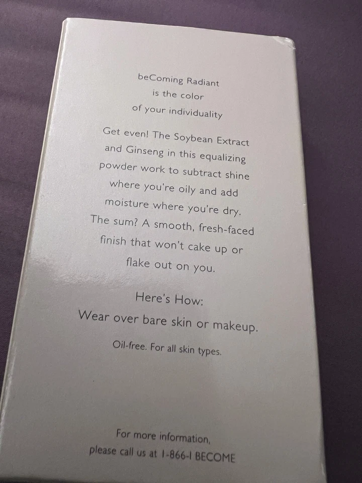 BeComing Smooth Finish Pressed Powder Light/Medium 30. - Image 4 of 4