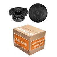 ESX Lautsprecher FüR Audi A3 8L Boxen 13Cm Koax Auto Einbausatz - Einbauset PKW