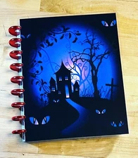 Haunted House Halloween Fall Cover Set 4 use w ClassicHappy Planner~