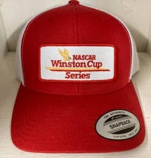 NASCAR Winston Cup SNAPBACK TRUCKER Hat Retro Cap Classic New!