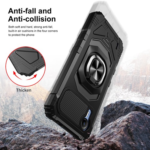 For Cricket Debut S2/AT&T Calypso 4 Case Ring Stand Cover +Screen+2 Data Cable - 第 26/52 張圖片