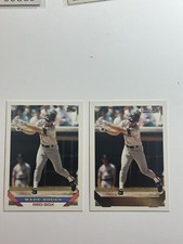 1993 Topps GOLD & Base Card Wade Boggs #390 Boston Red Sox  Mint.  Take A Look