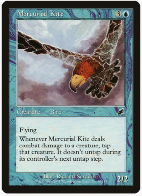 Mercurial Kite Vintage Magic the Gathering  (x4) PLAYSET MtG Scourge!