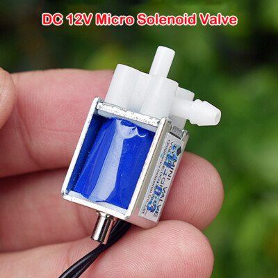 2-Position 3-Way Air Valve DC12V Solenoid Valve Electronic Control Exhaust Valve