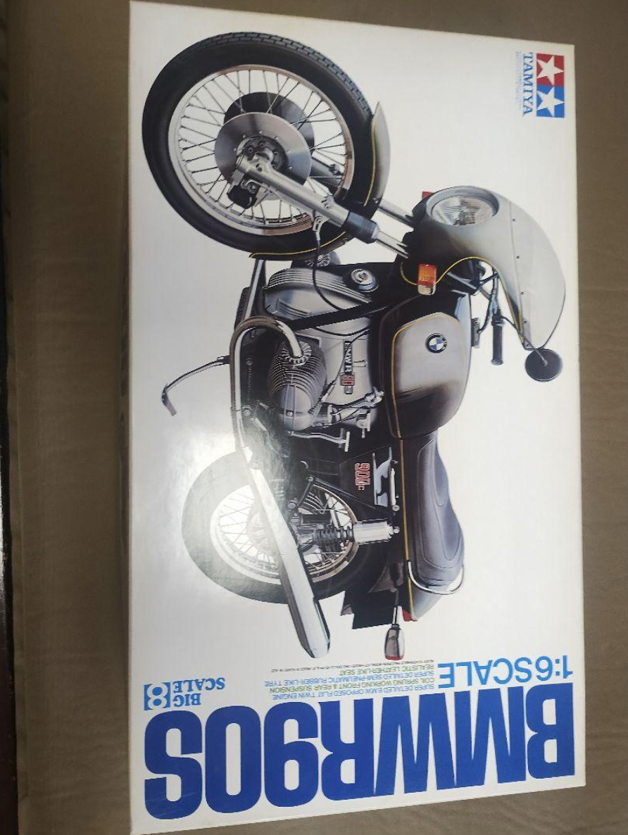 Tamiya BMW R90S 1/6 scale オートバイ模型 TAMIYA 1/6 BMW R90S 16008 1/6 motorcycle No.8 plastic model