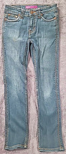 Vigoss Jeans Girls Size 12 R Flap Pockets Cotton Spandex